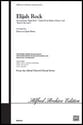 Elijah Rock SAB choral sheet music cover